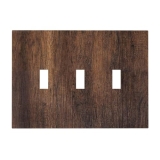 XFYGBY Decorative Light Switch Plate Covers Vintage Brown Wood Plank Texture 3 G