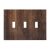 XFYGBY Decorative Light Switch Plate Covers Vintage Brown Wood Plank Texture 3 G