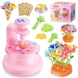 Hamdol DIY Flower Bouquet Craft Kit for Girls Ages 4-8