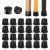 NEICAGNE 24PCS Silicone Chair Leg Floor Protectors