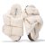 Project Cloud Fur Kids Sandals with Adjustable Buckle