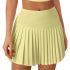 Summer Skirt for Women Petite 2026 Floral PrintTrendy Tie Front High Waisted Ruf