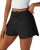 Leapstride Athletic Shorts for Women Flowy Tennis 2-in-1 Running High Waist Shor