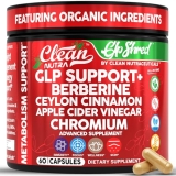 GLP1 Supplement Berberine Ceylon Cinnamon Apple Cider Vinegar Chromium Turmeric