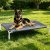 ZOMISIA XL Elevated Dog Cot Bed Tool-Free Assembly