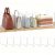 Saccik Purse Organizer for Closet Shelf Dividers: 8-Pack Adjustable Clear Acryli