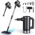 11-in-1 Steam Mop – Detachable Handheld Steam Cleaner with 380mL Tank