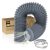 HG Power 3 Inch Duct Hose, 3″ X 8FT Flexible Nylon Duct