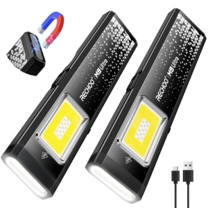RECHOO Flat EDC Flashlight Rechargeable