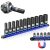 Seesii 1/2″ Drive Deep Impact Socket Set Metric