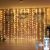 300LED Fairy Curtain Lights, 9.8×9.8Ft Warm White USB Plug in 8 Modes & Timer Ch