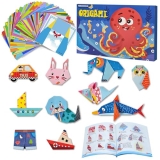 Origami Kit for Kids Ages 5-16, 212 Sheets with 72 Patterns & Instruction Book
