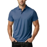Polo Shirts for Men: Quick Dry Moisture Wicking High Elasticity Convenient Slim
