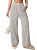 EVALESS Women’s Striped Pants Spring Summer 2026 Comfy Pajama Pants High Waist W
