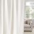 NICETOWN Natural Boho Linen Curtains 96 inches Long