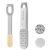 VISDOLL Double-Sided Stainless Steel Foot File