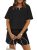 WIHOLL Two Piece Sets for Women 2 Piece Lounge Short Sets for Women Matching Set
