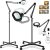 KMDES 12X Magnifying Floor Lamp