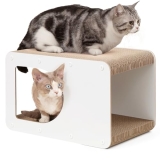 EHEYCIGA Cardboard Cat Scratcher House