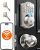 Veise VE012W-K Built-in WiFi Fingerprint Smart Lock with 2 Knobs