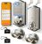 Veise VE017-K Fingerprint Smart Lock with 2 Knobs