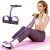 Pedal Resistance Band with Handle, Upgraded 6-Tube Exercise Bands, Purple