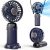 Koonie Portable Handheld Fan, 5000mAh Battery Operated with Base