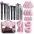 BS-MALL Makeup Brush Set with Waterproof Travel Bag & Makeup sponges -26 Pcs Set