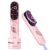 Cordless Hair Straightener Brush with Charging Dock