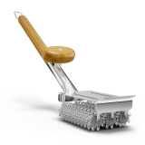 HOUSE AGAIN Grill Brush and Scraper Bristle Free with Dual Grip