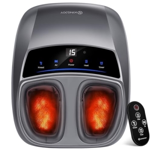 KINGJOY Foot Massager with Heat for Neuropathy