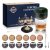 AMZSEAT Electric Whiskey Smoker Kit-Rechargeable Cocktail Smoker Set with 6 Wood