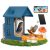 Smart Bird Feeder with Camera Solar Powered in Outdoor Backyard :2K HD Video