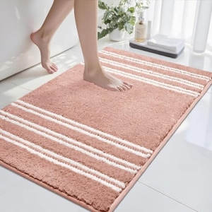 Tyrot Bathroom Rugs Non Slip Washable 36×24