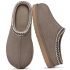 KuaiLu Flip Flops for Women Arch Support Summer Beach Sandals Grey Size 6.5