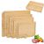 4-PCS Bamboo Cutting Board Set with Innovative Stand