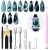 modelones Cat Eye Magnet Set, Heart Nail Art Tool Strong Magnetic Pen Double Hea