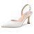 Athlefit Closed Pointed Toe Kitten Heels for Women Dress Work Wedding Party Slin