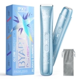 BYART Dual Head Bikini Trimmer for Women – Rechargeable Electric Shaver