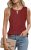 rosemia Womens Tank Tops Summer Dressy Sleeveless Blouses Business Casual Outfit