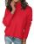 Zeagoo Women’s Turtleneck Sweater Long Sleeve Casual Knit Pullover Top 2026