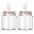 YARWELL 0.6 Gallon Fermentation Jars with Airlocks