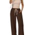 GRACE KARIN Women Strapless Dress Casual Loose Ruched Long Maxi Dress with Pocke