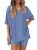 PRETTYGARDEN 2 Piece Sets for Women Summer 2026 Lounge Short Set Spring Matching