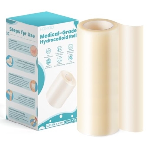 HONKID Medical Grade Hydrocolloid Bandage Roll 4″ × 3.3′