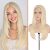 Haloo Blonde Wig with Curtain Bangs