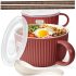 Artena 38 oz Soup Bowls with Handles