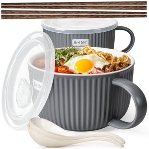 Artena 38 oz Soup Bowls with Handles