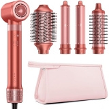HITTIONA 5 in 1 High-Speed Hair Dryer Brush – Hot Air Styler & Hair Styler