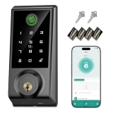 IRONZON Smart Door Lock, 5-in-1 Keypad Deadbolt for Front Door